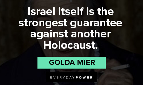 Amazing Golda Meir quotes