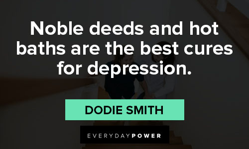 good deeds quotes about depression