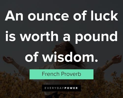 Funny good luck quotes