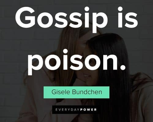 gossip quotes about gossip is poison