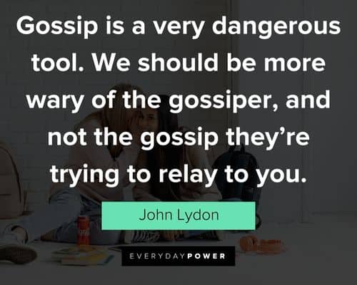 meaningful gossip quotes 