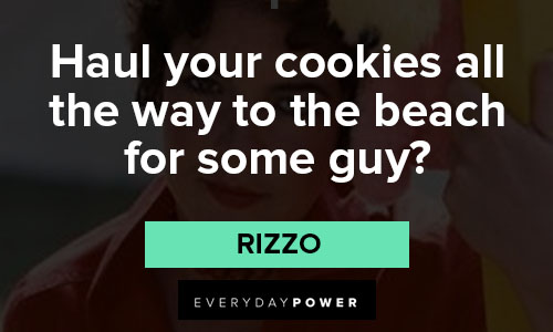 Grease quotes about cookies