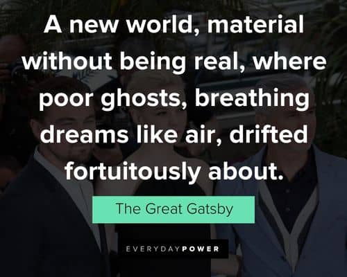 Favorite Great Gatsby quotes