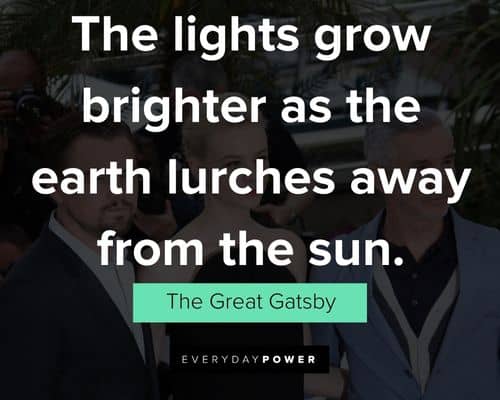 Wise and inspirational Great Gatsby quotes