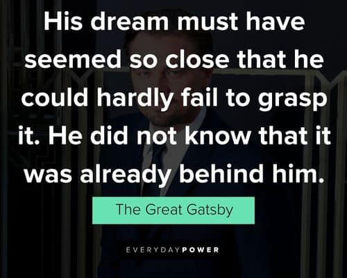 Inspirational Great Gatsby quotes