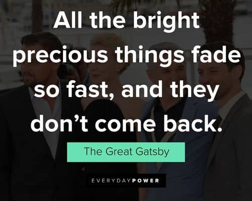 Great Gatsby quotes to helping others