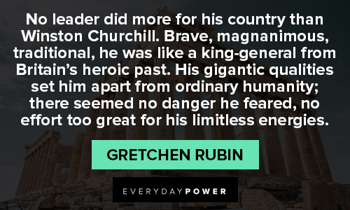 Gretchen Rubin Quotes that leader