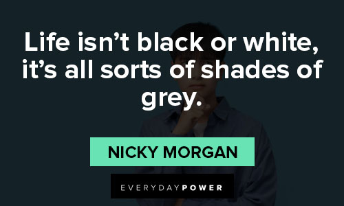 Grey Quotes for When Life is Not Black or White | Everyday Power