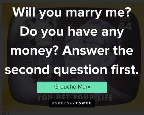Wise and inspirational Groucho Marx quotes