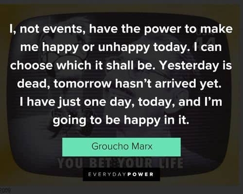 Unique Groucho Marx quotes