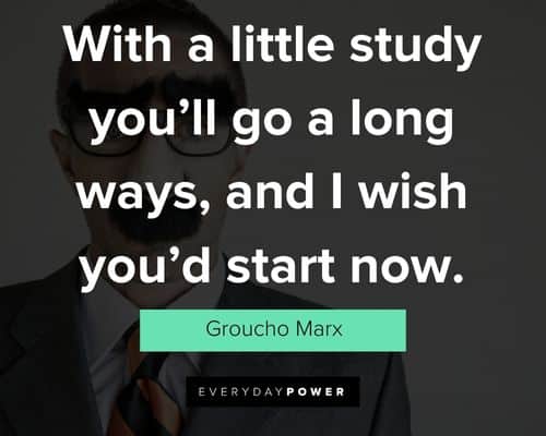 Relative Groucho Marx quotes