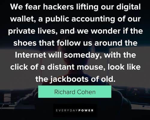 hacker quotes from authors and journalists