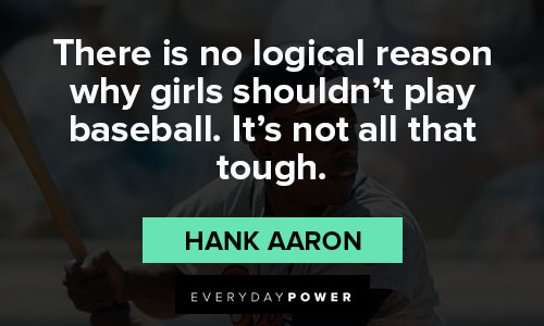 baseball quotes for girls