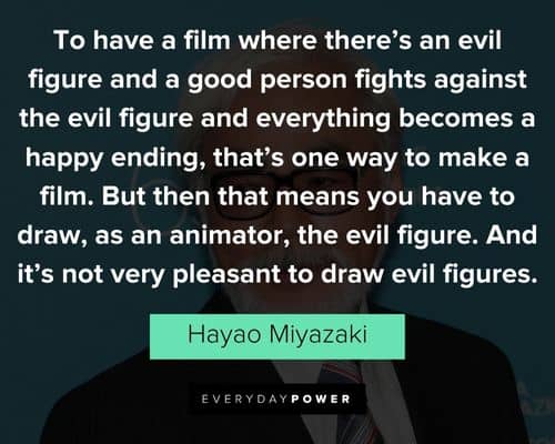 random hayao miyazaki quotes