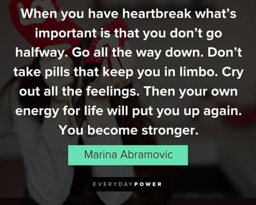 inspirational heart break quotes