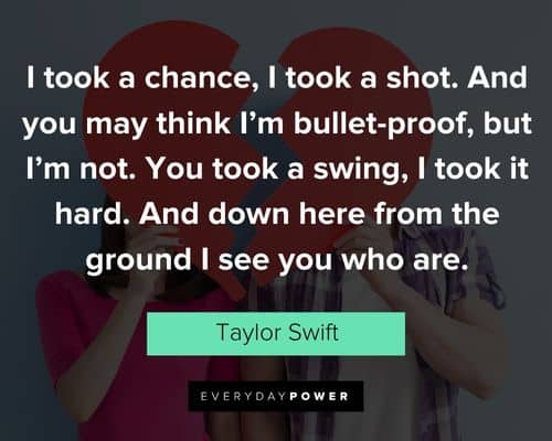 taylor swift quotes about heartbreak