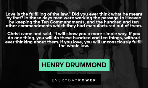 Relatable Henry Drummond Quotes
