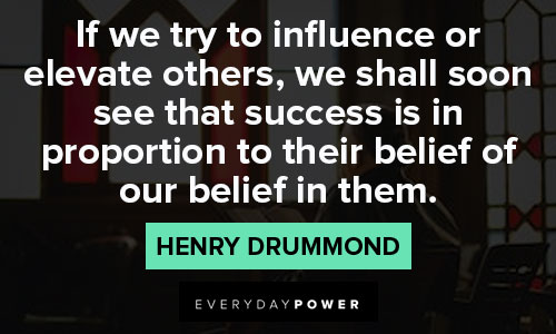 Henry Drummond Quotes about success