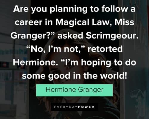 Relatable Hermione Granger quotes
