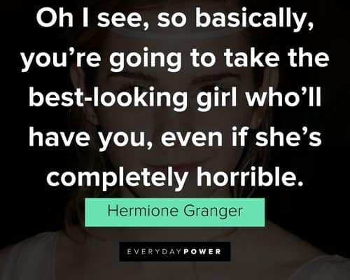 Favorite Hermione Granger quotes
