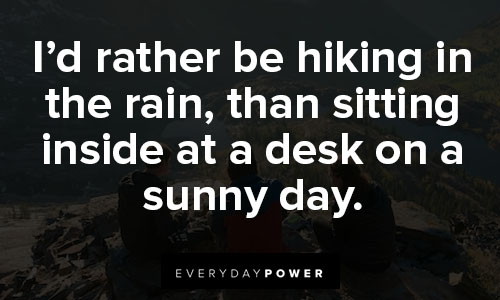 hiking quotes to get you outdoors