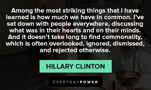 Other Hillary Clinton quotes