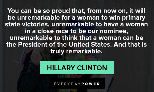 Amazing Hillary Clinton quotes