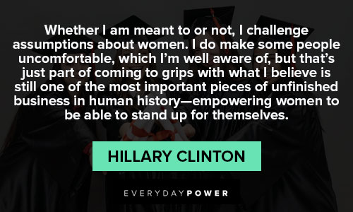 More Hillary Clinton quotes