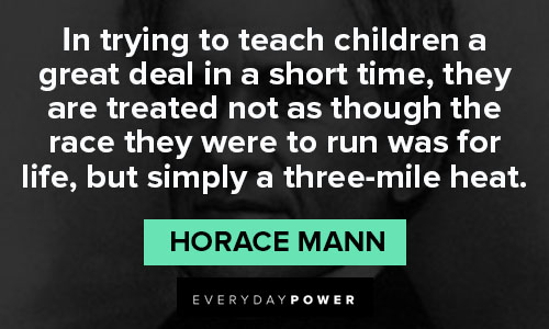 Wise horace mann quotes