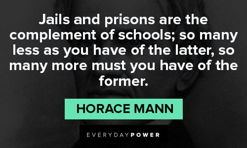 horace mann quotes from Horace Mann