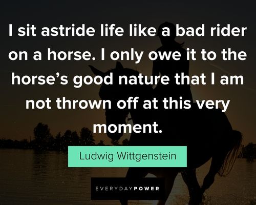 western horse riding quotes