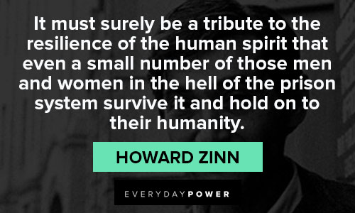 Howard Zinn quotes about humanity