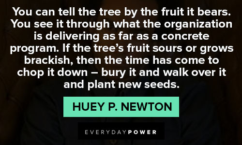 Huey P. Newton quotes about organization 