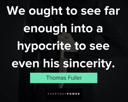 hypocrite quotes about honesty