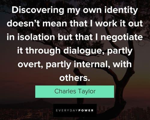 top identity quotes