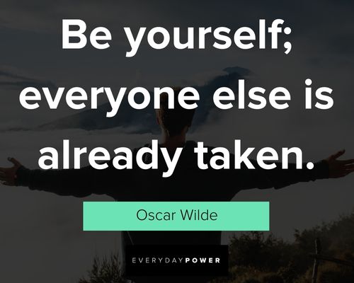 identity quotes about being yourself