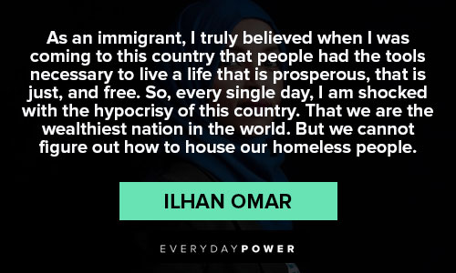 Ilhan Omar quotes on what being an American and a Minnesotan means