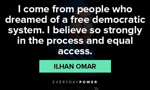 More Ilhan Omar quotes