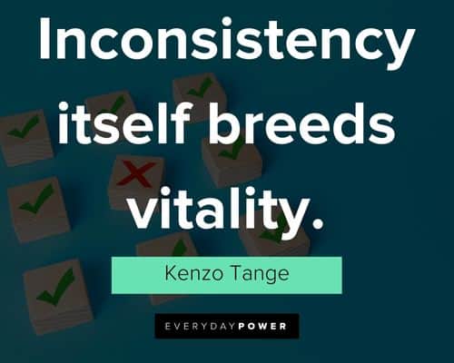 Short inconsistency quotes
