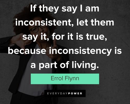 inconsistency quotes and sayings
