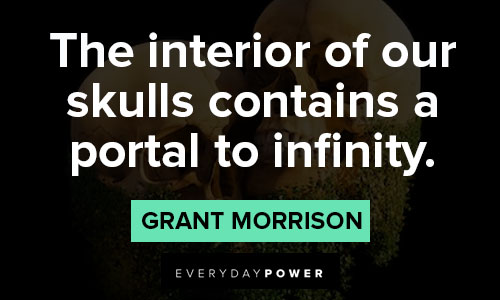 infinity quotes about the interior of our skulls contains a portal to infinity