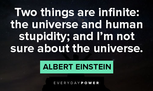 infinity quotes about universe