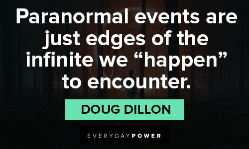 infinity quotes about paranormal