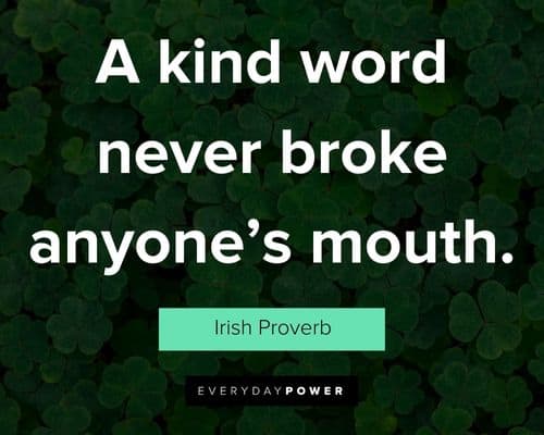Irish quotes and sayings