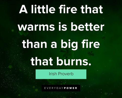 Short Irish quotes