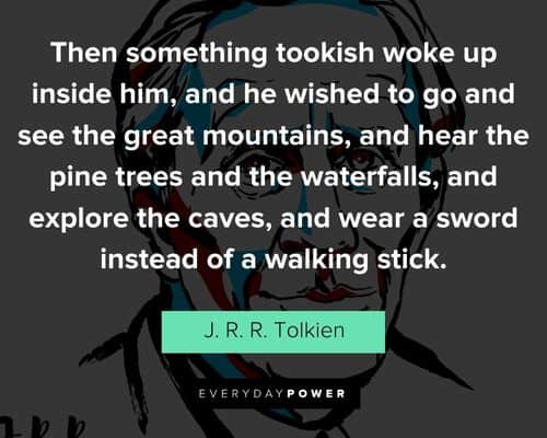 Inspirational J. R. R. Tolkien quotes