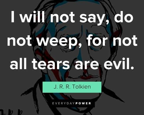 Inspirational J. R. R. Tolkien quotes