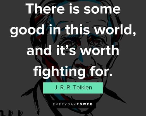 Short J. R. R. Tolkien quotes