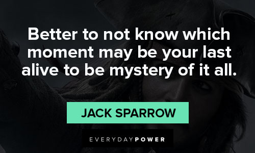 Inspirational Jack Sparrow quotes