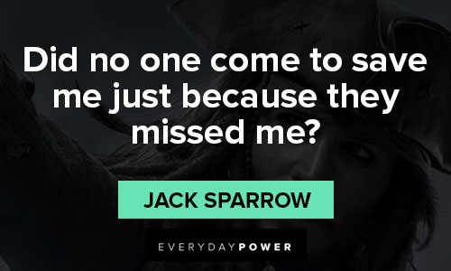 Cocky Jack Sparrow quotes